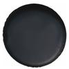 Funda de Neumático de Repuesto para Coche de Fábrica Cuero PVC SUV Camión Vehículo Todoterreno RV Cubierta Exterior para Rueda Color Negro Puro