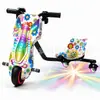 Patinete elétrico exclusivo transfronteiriço, carro de brinquedo, carro de drift, kart infantil, monoposto Roda universal giratória 360 graus