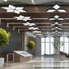 Led diamante em forma de lustre sala de exposições escritório de conferência ginásio shopping center supermercado criativo em forma de lâmpadas de emenda