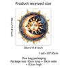 Dios del sol dios de la luna clásico griego pegatinas retro para ventana pegatinas electrostáticas pegatinas para cristal decoración de ventana de casa pegatinas de pared