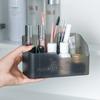 Gabinete con Espejo Caja de Almacenamiento Escritorio Caja de Almacenamiento para Cosméticos Joyería Lápiz Labial Cesta de Almacenamiento para Productos para el Cuidado de la Piel Caja de Almacenamiento para Brochas de Maquillaje