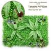 Parede de Plantas Simuladas, Parede de Grama, Parede de Plantas Verdes Artificiais, Parede Densa de Gramado Artificial, Decoração Externa, Parede de Boas-Vindas