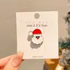 Broche de Natal Novo 2026 Personalidade Feminina Criativa Atmosfera Emblema Pin para Roupas Mochila Pingente Decorações