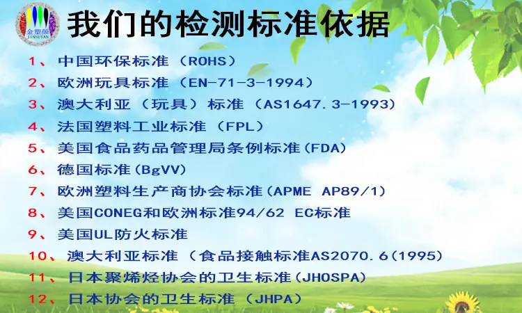 环保标准依据750X500