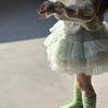 Moda de Primavera 2026 Nuevo Estilo Cardigan de Punto Versátil y Moderno para Niñas Estilo Princesa Infantil Falda Pastel Lindo Conjunto de Dos Piezas