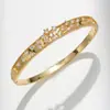 Fábrica de Joyería Dilixue de 20 Años Pulsera de Zirconia Ecológica de Alta Calidad Estilo Europeo y Americano con Pulido Fino, Pulsera Elegante y Super Brillante