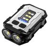 Nueva Linterna LED para Llavero al Aire Libre Multifuncional Luz Fuerte Mini Linterna Clip para Gorra Luz para Autodefensa Luz de Trabajo