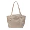 Bolsa de Lona de Color Sólido Bolso de Mano de Lona Tendencia Personalidad Viaje Diario Bolso Simple para Mujer Bolso de Hombro Nuevas Llegadas