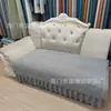 Cojín de sofá acolchado tela semiacabada terciopelo holandés funda de sofá terciopelo de bebé felpa funda de cojín para coche cama con relleno de algodón