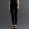 Pantalones de Cachemira para Mujer Otoño e Invierno, Pantalones de Lana Tejida, Corte Ajustado, Base Cálida, Pantalones Cropped Adelgazantes sin Costuras, Pantalones Skinny para Ropa Exterior