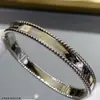 Collar Calidoscopio con Colgante de Trébol de Diamantes Completos, Pulsera de Cuentas de la Fortuna, Cadena para Clavícula Chapada en Oro de 18K