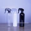 Pistola pulverizadora manual de 300 ml limpiador de película de aceite agua para vidrio embalaje regadera botella redonda de plástico HDPE