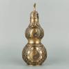 Fábrica atacado de latão produção de cobre cabaça ornamentos tampa aberta cabaça acessórios para casa artesanato ornamentos
