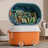 Caja de almacenamiento de juguetes para el hogar, bloques de construcción para niños, caja de almacenamiento de juguetes, ropa de bebé, caja de almacenamiento de refrigerios, caja de almacenamiento de plástico