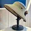 Sombrero Visera Rayado Patchwork Estilo Nuevo para Mujer, Sombrero de Sol para Viajes de Primavera y Verano, Sombrero de Sol de Ala Ancha con Protección Solar, Sombrero de Sol Versátil