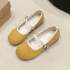 Zapatos Planos Versátiles Ultra Suaves de Punta Redonda Poco Profundos 2025 Nueva Moda Primavera y Otoño Estilo Hada Francés Zapatos Mary Jane para Mujer