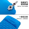 Nido de huevo cojín inflable exterior con almohada cama inflable TPU tienda de campaña de camping alfombrilla para dormir a prueba de humedad descanso para el almuerzo venta al por mayor personalizado