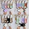 Serie de Aguja Doble Yungemei Primavera y Otoño Calcetines de Algodón Peinado de Cintura Baja Absorbentes de Sudor Calcetines de Algodón de Cuello Bajo Color Puro Cómodos Lote