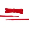 Cadarços Kurojin de Poliéster Planos de Camada Dupla Cor Sólida 0,6 cm Clássicos Adequados para Sapatos Casuais, Tênis, Sapatos de Lona