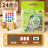 Arcilla multi-color Deli yc601, material de manualidades no tóxico para niños para preescolar, fácil de moldear, juguete libre de formaldehído