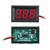 Display LED de 0,56 polegadas, Três Dígitos, Fio Duplo, Alta Precisão, Cabeça Voltimétrica de Alta Tensão DC 5-120V DC