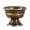 Buda Yuan Huifu Juego de Cuencos de Bronce Cuenco de Suministro de Agua para el Hogar Taza de Suministro de Agua Suministros de Buda Decoración del Hogar