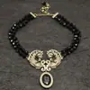 Joyería Vintage Transfronteriza Hd Industria Pesada Estilo Europeo y Americano Colección de Collares Exagerado Retro Personalidad Collar Tachonado de Diamantes
