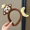 2026 Nueva Banda para el Cabello con Orejas de Ciervo Dulces Accesorios para el Cabello Aro para el Cabello de Panda Pequeño Gato Diadema para el Rostro Otoño Invierno Venta al por Mayor