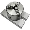 Mesa de Trabajo para Fresadora Perforadora Mandril Vertical de Tres Mordazas Autocentrante 125 160 200 250 320