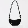 Nova Bolsa Croissant de Couro Fosco Retro Tendência de Luxo para Mulheres, Design de Nicho, Leve, Casual, Bolsa Transversal Versátil