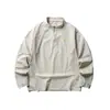 Camiseta de Manga Larga con Media Cremallera Antibacteriana para Exteriores Serie Montaña Rumeng para Hombres y Mujeres, Top Delgado de Secado Rápido para Verano con Protección Solar
