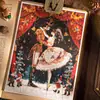 Pegatinas de Rompecabezas de Día Hermoso: Cuentos de Hadas de Papel, Estilo Vintage Diversión Infantil Alivio del Estrés Diario Collage Juguete Pegatinas