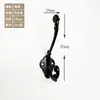Gancho de Hardware de Aleación de Zinc Gancho Simple Gancho Doble Gancho para Ropa Accesorios Antiguos Gancho para Abrigos Decoración de Gabinete Gancho Retro