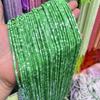 Quadrado 2X2mm maçã verde rosa turquesa Contas DIY acessórios de roupas Mimi Contas