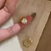 Pendientes Ovalados de Circonita con Diamantes Destellantes de Nuevo Estilo para Mujer, Pendientes Exquisitos de Alta Gama Estilo Francés, Modernos y Versátiles, Pendientes Sencillos para el Día a Día