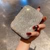 Bolsa de almacenamiento de cable de datos multifunción portátil de alta gama diamante accesorios electrónicos digitales disco U auriculares caja organizadora