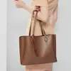Bolsa Grande 2026 Novo Estilo Bolsa de Ombro de Couro Genuíno Moderna Versátil Bolsa Transversal de Couro de Vaca Estilo College Feminino Bolsa de Mão para o Dia a Dia