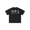Camiseta com Estampa de Slogan de Marca da Moda Casual Versátil Gola Redonda Manga Curta Masculina Solta Verão Streetwear Top Camiseta