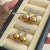 Pendientes Colgantes de Plata de Ley S925 con Perla Swarovski Clásica Estilo Princesa Diana con Circonita Microincrustada, Pendientes de Estilo Popular Novedad 2025 con un Ambiente Elegante