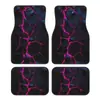 Alfombrillas Retro Estilo Escandinavo de Alta Venta en Amazon Temu Transfronterizas, Resistentes a Manchas, Desgaste y Fáciles de Cuidar, Juego de Cuatro Piezas para Piso de Coche