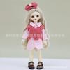 Roupas para Boneca de 30cm 6 Pontos Bjd Fantasia Roupa de Calça Estilo Universitário Brinquedo Presente para Meninas