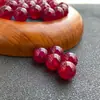 Cuentas de ágata roja de paloma cuentas sueltas hechas a mano lote a granel de cuentas para pulsera tejida DIY collar joyería bolsa de material de cristal
