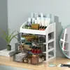 Caja de almacenamiento de escritorio, cajón de almacenamiento, accesorios para el cabello, gabinete de almacenamiento multicapa, caja de cosméticos, joyería, papelería, caja de acabado multifuncional
