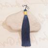 Colgante de Borla de 12 cm para Ropa Tradicional China, Qipao, Hanfu, Abanico, Manualidades DIY, Decoración Colgante para Coche, Accesorios de Borla