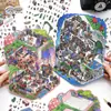Papermore Serie Rincón Pequeño 9 Pegatinas de Paisaje 2.5D Tamaño Grande para Decoración de Diario DIY