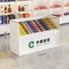 Gabinete de Exhibición Multifuncional con Recolección de Humo Transparente por los Cuatro Lados Vidrio Templado Gabinete Conveniente para Cigarrillos Estante de Cigarrillos para Supermercado Mostrador de Caja