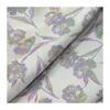 Tecido jacquard espesso de jacinto roxo primavera, outono e inverno vestido fresco tecido para bagagem feito à mão