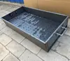 Horno Parrilla Barbacoa Soldadura Completa Engrosada Borde Graso Grande Horno Horno para Pescado a la Parrilla Comercial Barbacoa de Carbón Estilo Antiguo Soporte Personalización