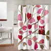 Cortina de Ducha Amazon Nueva Decoración de Baño Transfronteriza Tela Estilo Europeo Nuevo Poliéster Estampado Cortina Divisoria Cortina de Ducha Zhejiang