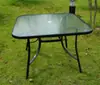 Mesa Dobrável Tampo de Vidro Mesa Redonda Mesa Quadrada Mesa Temperada para Exterior Mesa Casual Simples Portátil Mesa de Jantar Pequena Mesa Redonda Uso Doméstico